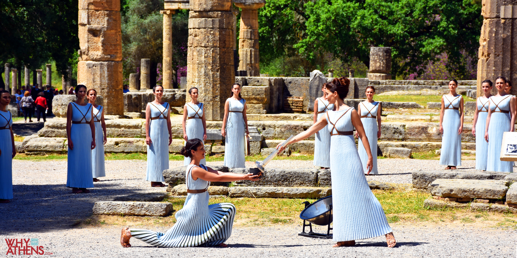 Olympic Flame Why Athens