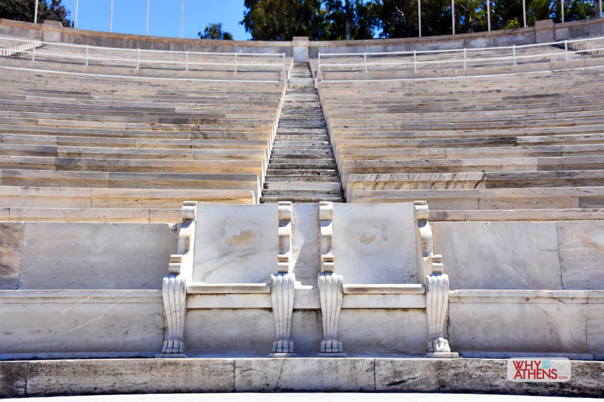 Panathenaic Stadium Athens Thrones