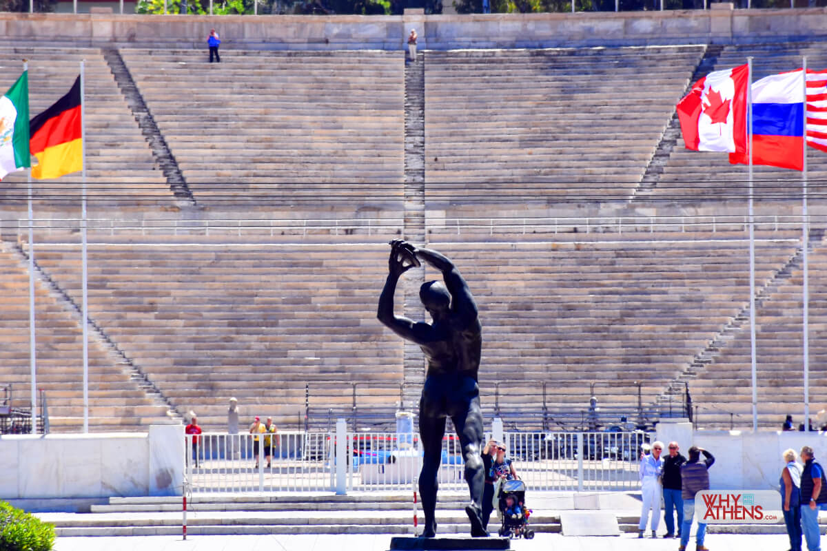 Panathenaic Stadium Discus Thrower Athens