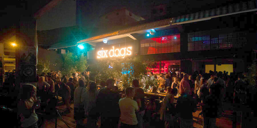 Athens Nightlife Bars Six Dogs