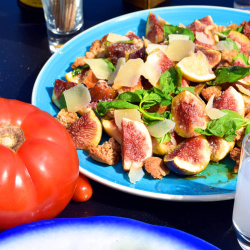 fig salad recipe Greek Meze