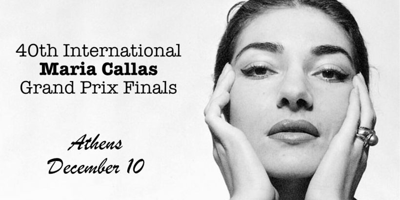 Maria Callas Grand Prix Finals Athens