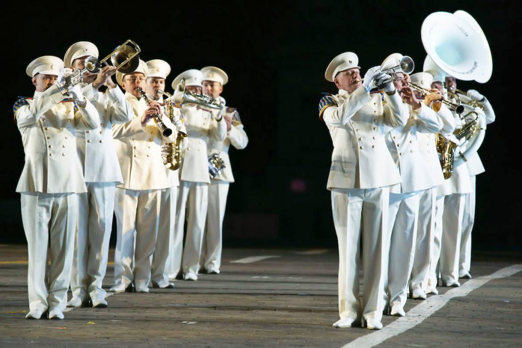 Athens Military Music Festival Russian Presidential Band