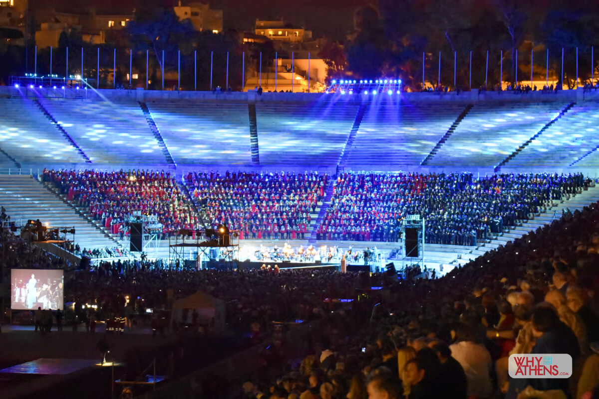 PANATHENAIC STADIUM ATHENS Home of the first modern Olympic Games