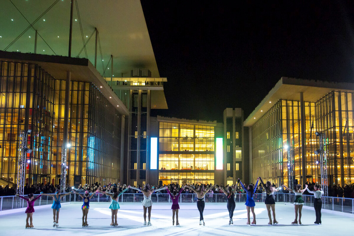 Stavros Niarchos Center Athens Ice Skating