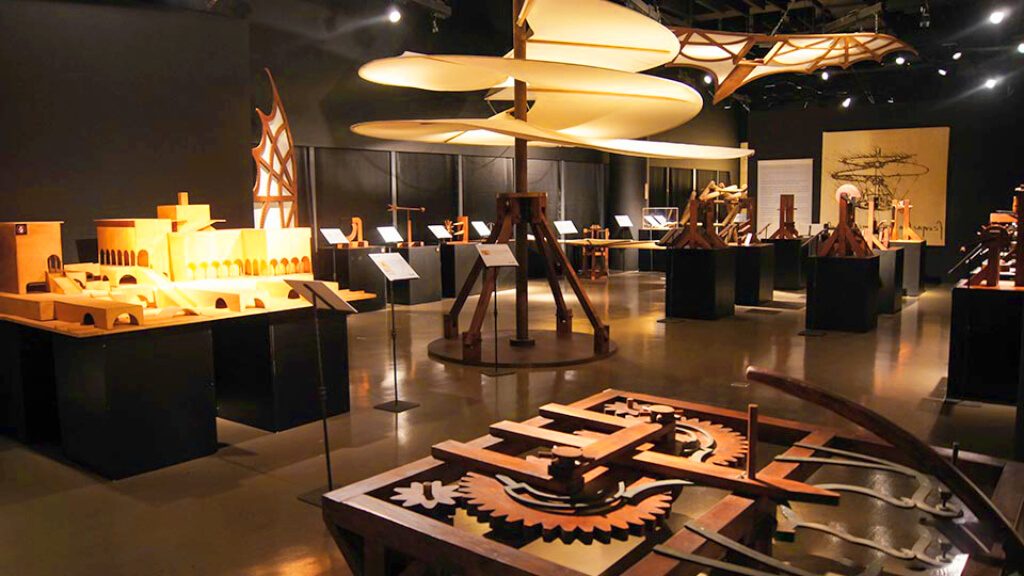 Leonardo Da Vinci Athens 500 years Inventions