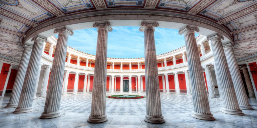 Neoclassical Buildings Athens Zappeion