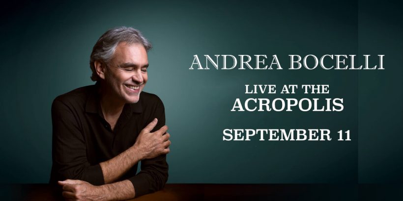 Andrea Bocelli Athens Odeon Herodes