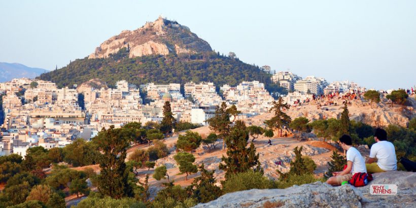 Hills of Athens Panoramic
