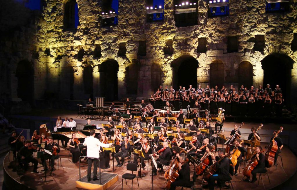 Athens Festival Odeon Armonia Atenea