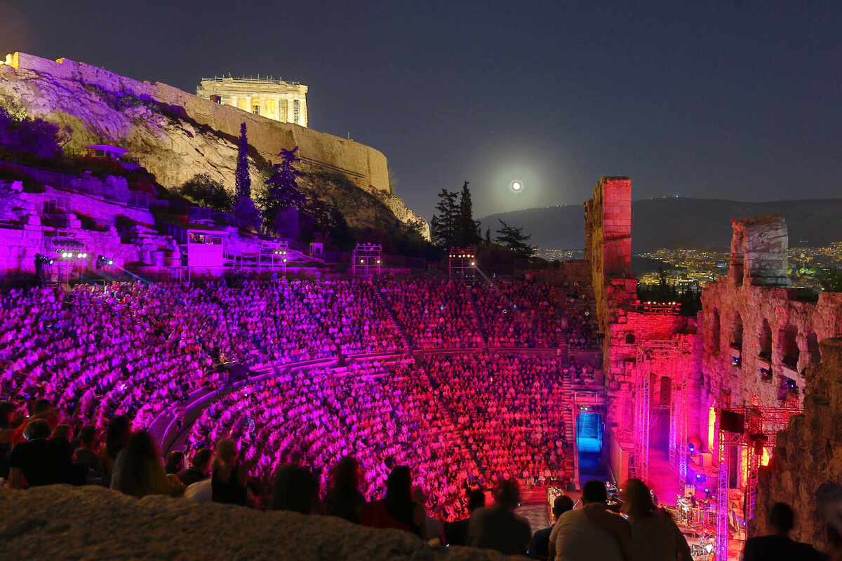 Turandot Odeon Herodes Athens Stage